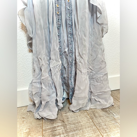 NWT Revolve Thurley “Atlantis Rises” Dress Gown Baby Blue Fairytail Size 6 XS - Picture 6 of 17